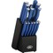 Oster Langmore 15 Piece Stainless Steel Blade Cutlery Set in Dark Blue 123898.15 - alternate 1