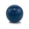 Homeroots 4" Blue Aluminum Decorative Orb Tabletop Sculpture 373764 - alternate 1