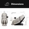 Osaki Zero Gravity Massage Chair with Advanced 5D Dual-Track Technology and AI Body Scan 5D Kairos Duo - alternate 4