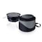 Picnic Time Family Of Brands Caliente Portable Charcoal Grill & Cooler Tote, Black with Gray Accents 771-00-175-000-0 - alternate 1