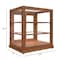 Koolmore 25 In. Artisan Wooden Bakery Display Upright Case 4 Cu ft, Dark color KM-BDW-4CUD - alternate 5