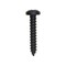 Auveco #6 x 3/4in Phillips Pan Head Tapping Screw - Black Oxide, 100PK 11918 - alternate 1