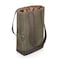 Picnic Time Family Of Brands 2 Bottle Insulated Wine Cooler Bag, Khaki Green with Brown Accents 536-02-140-000-0 - alternate 1