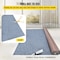Vevor Gray Marine Carpet 6x18' Boat Carpet Roll Cutpile In/Outdoor Patio Area Rug Deck VV-JJXWDT-1.85.5 - alternate 6