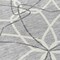 Homeroots 8' Gray And Ivory Round Geometric Washable Indoor Outdoor Area Rug 613009 - alternate 3