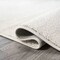 Jonathan Y Haze Solid Low-Pile Cream 5 ft Round Area Rug SEU100T-5R - alternate 6