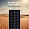 Mighty Max Battery 200 Watt 12 Volt, High Efficiency Monocrystalline Solar Panel With Solar Connectors MAX4140879 - alternate 7