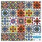 Homeroots 12" X 12" Festival Brights Mosaic Peel and Stick Removable Tiles 556415 - alternate 5