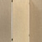 Homeroots 71" Beige Folding Three Panel Screen Room Divider 370415 - alternate 3