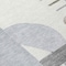 Homeroots 8' Taupe Gray And Ivory Round Geometric Washable Indoor Outdoor Area Rug 618000 - alternate 4