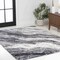 Jonathan Y Kassia Contemporary Glam Abstract Marble Charcoal/Cream 3 ft. x 5 ft. Area Rug SEU300A-3 - alternate 4