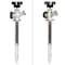 Everflow PEX Ax3/4" Hose Bib, 8" Long Anti-Siphon Sillcock Frost Free Outdoor Faucet w/Vacuum Breaker 1/2" 62081F-NL - alternate 2