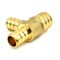 Thrifco Plumbing 3/4" x 1/2" x 1/2" Brass Reducing Tee Lead Free F1807 - (PEX B) 7910233 - alternate 4