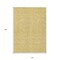 Homeroots 10' X 14' Gold And Ivory Floral Washable Indoor Outdoor Area Rug 581869 - alternate 5