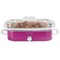 Megachef 3.5 Quart Casserole Slow Cooker with 3 Temperature Settings in Purple 750123732M - alternate 1