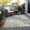 Homeroots 8' X 10' Gold And Silver Abstract Washable Indoor Outdoor Area Rug 618427 - alternate 6