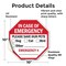 Signmission In Case of Emergency Please Save Ou, 10 Inch X 10 Inch, Vinyl Decal OC-D-10-90 - alternate 3