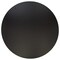 Leisuremod Round 35.43 in W, 28.35 in L, MDF/Iron, Black BTBL-35BL - alternate 3