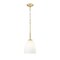 Z-Lite Naya 1-Light Pendant, 8 in W, Modern Gold 7518P8-MGLD - alternate 1