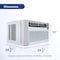 Friedrich Window Air Conditioner, 15000 BtuH, R-32 CCV15A10A - alternate 2
