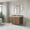 James Martin Vanities Brittany 60" Single Vanity, Pecan w/ 3 CM Ethereal Noctis Silestone Top 655-V60S-PCN-3ENC - alternate 6