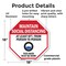 Signmission Maintain Social Distancing At Least, 18 Inch X 18 Inch, Plastic Sign OC-P-18-195 - alternate 5
