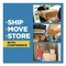 Scotch Heavy-Duty Packaging Tape with 2 Dispensers, 3"Core, 1.88" x 54.6 yds, Clear, 4PK 3850-4-2RD - alternate 5