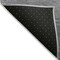 Homeroots 3' X 5' Gray And Silver Striped Washable Indoor Outdoor Area Rug 610889 - alternate 4