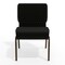 Flash Furniture Hercules Church Chair, Black Back, 21-1/4 in W 25" L 33" H, Fabric Seat FD-CH0221-4-GV-S0806-GG - alternate 7