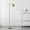 Jonathan Y Eva 58.5" Modern Contemporary LED Floor Lamp with Metal Globe Shade, Brass Gold JYL3088A - alternate 6