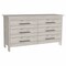 Homeroots 32" Light Gray Six Drawer Double Dresser 488520 - alternate 4