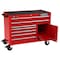 Proto 550 Series Rolling Tool Cabinet, 7 Drawer, Red, Steel, 50 in W x 25-1/4 in D x 41 in H J555041B-7RD-1S - alternate 2