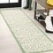 Jonathan Y Madrid Vintage Filigree Textured Weave Cream/Green 2 ft. x 8 ft. Indoor/Outdoor Runner Rug SMB107J-28 - alternate 1