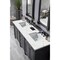 James Martin Vanities 72" D Vanity, Black Onyx w/Ethereal Noctis Top w/FreePower Wireless Charger 650-V72-BKO-FENC - alternate 7