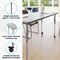 Flash Furniture Commercial Adjustable Height Rectangular Activity Table - Locking Casters-Gray XU-A2460-REC-GRY-T-A-CAS-GG - alternate 6