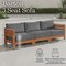 Alaterre Furniture Alaterre Barton 3 Seater Outdoor Sofa with Gray Cushions for Patio Natural Finish 80-BARTON-3SOFA-G - alternate 6