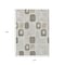 Homeroots 10' X 14' Beige Taupe And Tan Geometric Washable Indoor Outdoor Area Rug 616801 - alternate 5