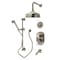 Kingston Brass Thermostatic Tub and Shower System, Brushed Nickel KSK36380PL - alternate 1