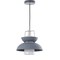 Jonathan Y Paul 11" Farmhouse Metal LED Pendant, Gray JYL6139A - alternate 8