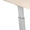 Homeroots 63" Adjustable Beige Standing Desk 558233 - alternate 4