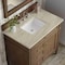James Martin Vanities Brittany 36" Single Vanity, Saddle Brown, w/ 3 CM Tajnar Eclos Top 650-V36-SBR-3TJR - alternate 5