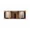 James Martin Vanities Vanity, without top, Saddle Brown, 59.9 in W x 22.9 in D,  157-V60S-M-SBR - alternate 2