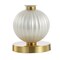 Jonathan Y Gillian 33.7" Glass LED Table Lamp, White JYL2071A - alternate 6