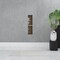 Homeroots 18" Natural Wood Floating Single Door Bathroom Vanity And Medicine Cabinet With Mirror 543572 - alternate 3