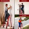 Wrightmaster 3.44 ft. Fiberglass Single-Sided Step Ladder, 9 ft. Reach, with Tool Holder, 330 lb. Load Capacity ZOR-P376653 - alternate 5
