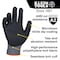 Klein Tools Coated Gloves, Microfoam nitrile, Gray/Black, Medium 2 PK 60584 - alternate 7