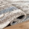 World Rug Gallery Marble Swirl Shag Area Rug 2 ft x 3 ft Blue WR131BLUE2X3 - alternate 8