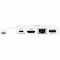 Tripp Lite USB C TO HDMI MULTIPORT VIDEO ADAPTER CONVERTER 4K W/ USB-A HUB, USB-C PD CHARGI U444-06N-H4GU-C - alternate 5
