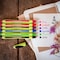 Schneider Pen Xpress Fineliner Pens, 0.8 mm, 6-Color Assortment (Black, Red, Blue, Green, Violet, Pink) 190086 - alternate 4