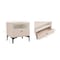 Manhattan Comfort Amara Nightstand in Pale Rose and White- Set of 2 2-NS006-PK - alternate 5
